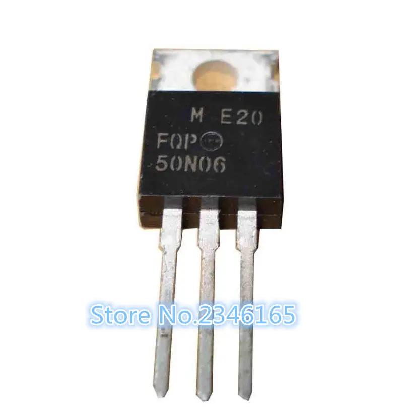 Оригинальный 10 шт. FQP50N06 TO220 RFP50N06 50N06 50A 600 в MOSFET TO 220|Реле| |
