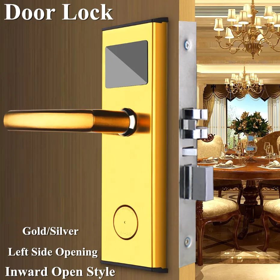 Digital Lock Anti-rust And Anti-Corrosion Door Entry Controller for Hotel Door With Cards Keys Security Anti-strike 2 Unlock Way
