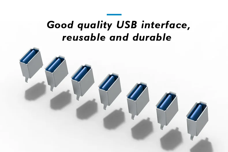 Blueendless внешний 12 В 2a ac ПИТАНИЕ usb hub алюминиевый Активный usb 3,0 хаб express card reader combo Бесплатная доставка H701U3