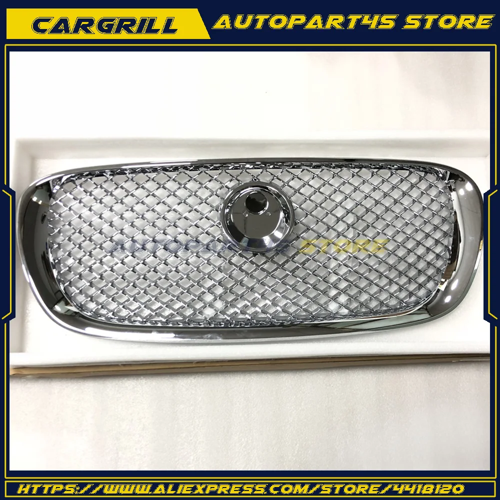 Для 2009-2011 Jaguar XF 2010-2011 XFR Передняя Центральная решетка гриль хром C2Z3832 | Автомобили и