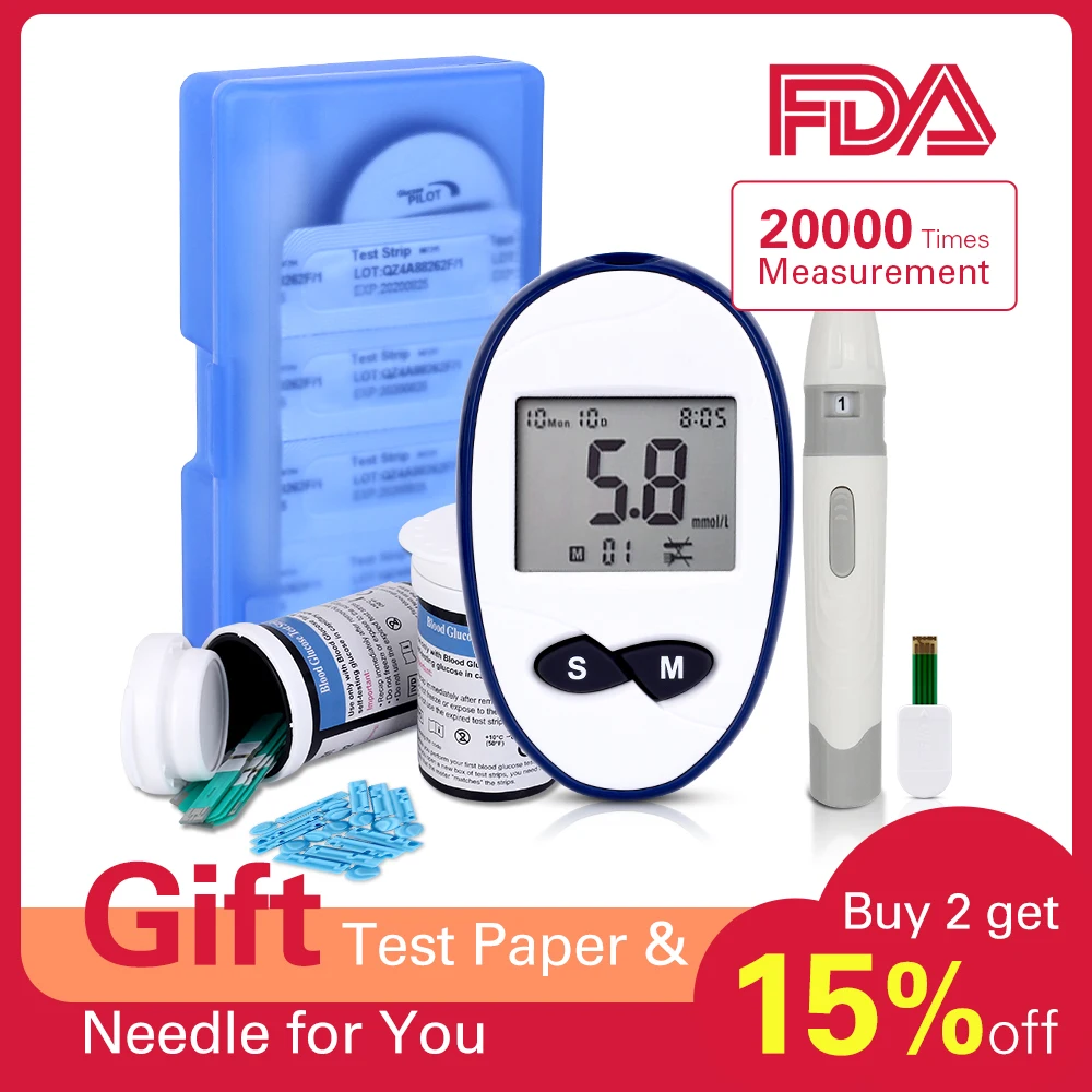 

mmol/L OLIECO GLM-76 FDA Certified Blood Glucometer No Coding Automatic Digital Blood Sugar Measure After Meal Before Meal Test
