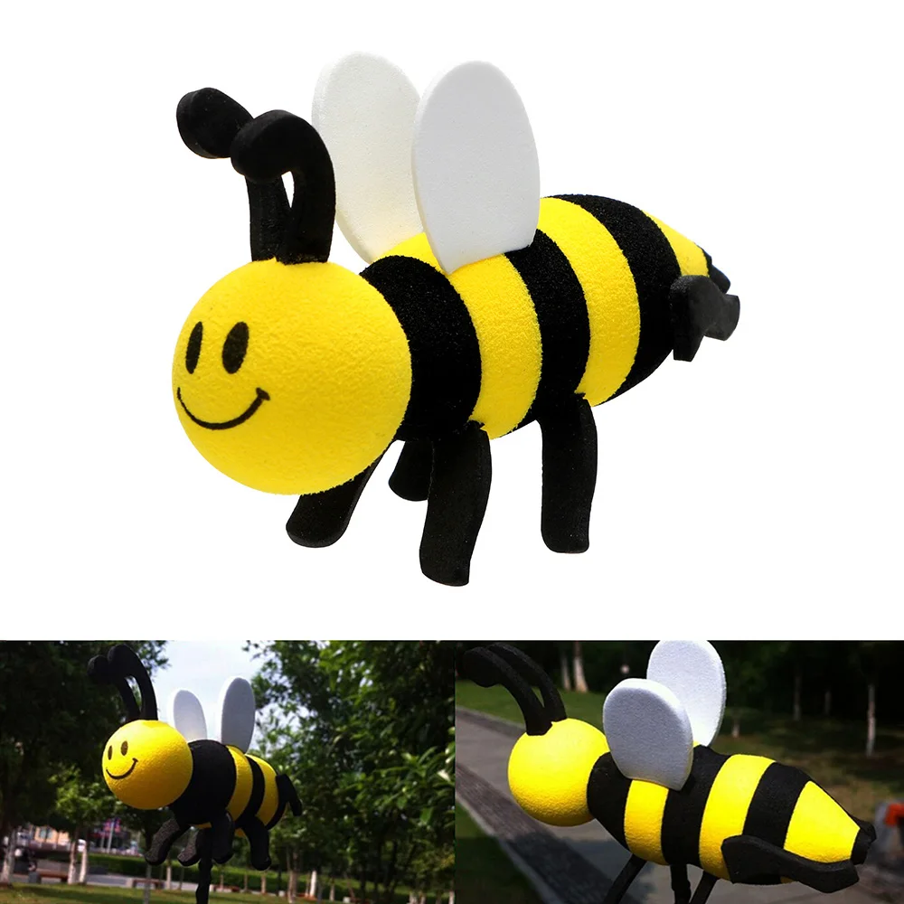 Car Ornaments Cute Bee Car Antenna Lovely Antenna Topper for Car