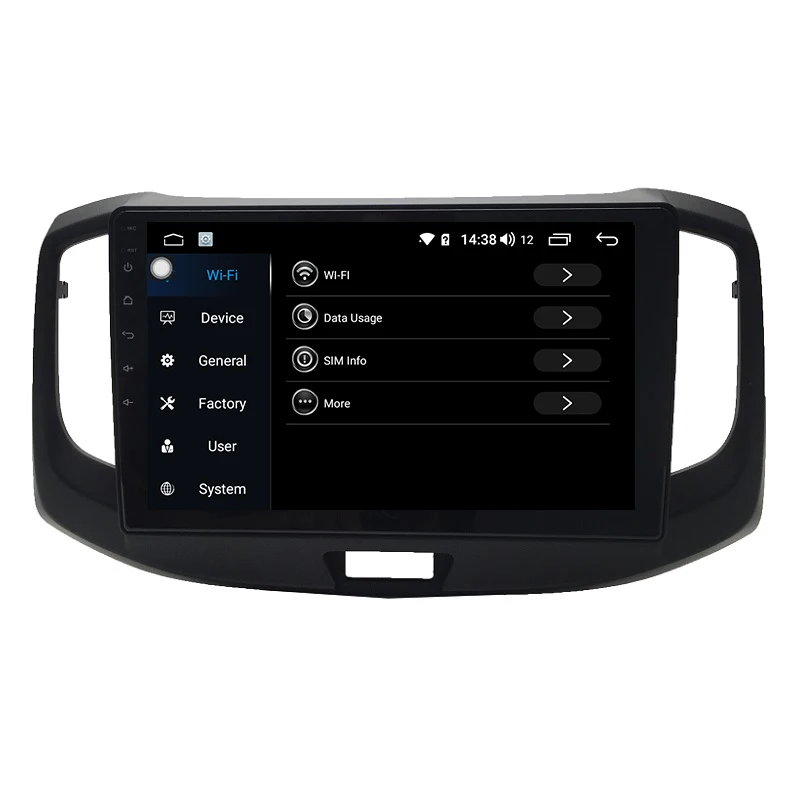 Clearance Car GPS Android 9.0 8-core for Chery Ariza 3 with DSP Carplay Radio BT support WIFI 4G internet and SWC 5