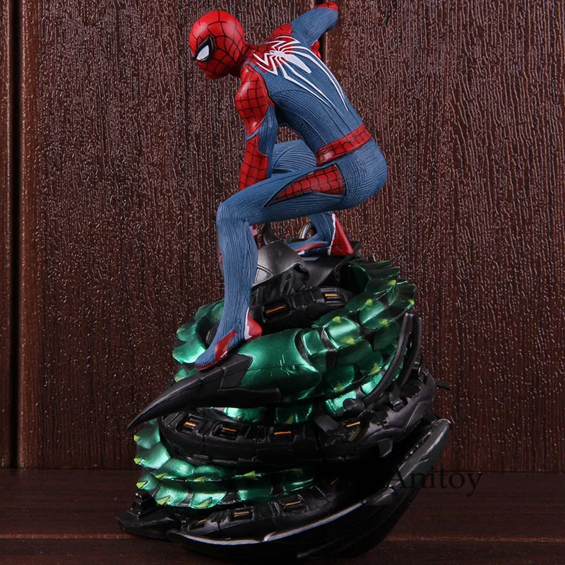 Kopen Marvel Limited PS4 Spider Man Collectors Edition Spiderman Figuur Actie PVC Standbeeld Collectible Model Toy