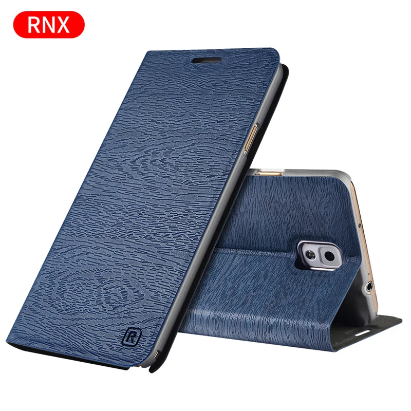 Для samsung galaxy note 3 Чехол RNX абсолютно древесины серии искусственная кожа + PC флип