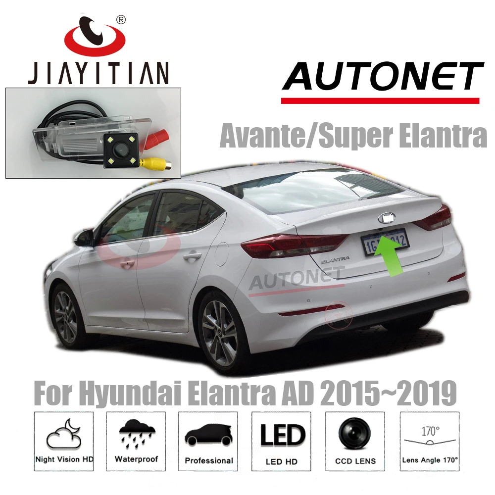 Jiayitian Rear View Camera For Hyundai Elantra Ad Avante Super Elantra 2015 2019 Mk6 Ccd Night Vision Reverse Camera Backup Rear View Camera Camera For Hyundainight Vision Reverse Camera Aliexpress