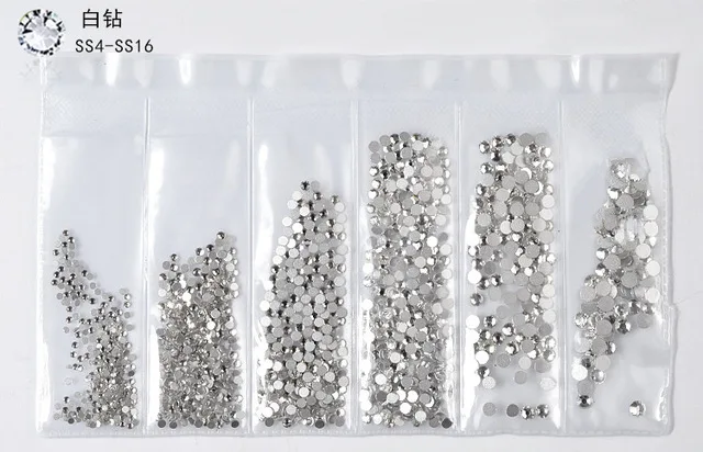 20 моделей плоских стеклянных алмазных сверл для ногтей, аксессуары для маникюра, Rhinestoens DIY ювелирные изделия, 3D украшения для ногтей 028 - Цвет: 1