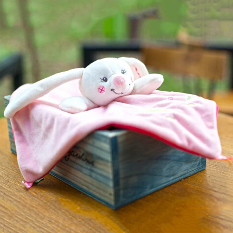 

Baby Rattles Hand Bell Plush Rabbit Cute Infant Baby Crib Stroller Toy Ring bell Infant Newborn Bed Soft Play B0930