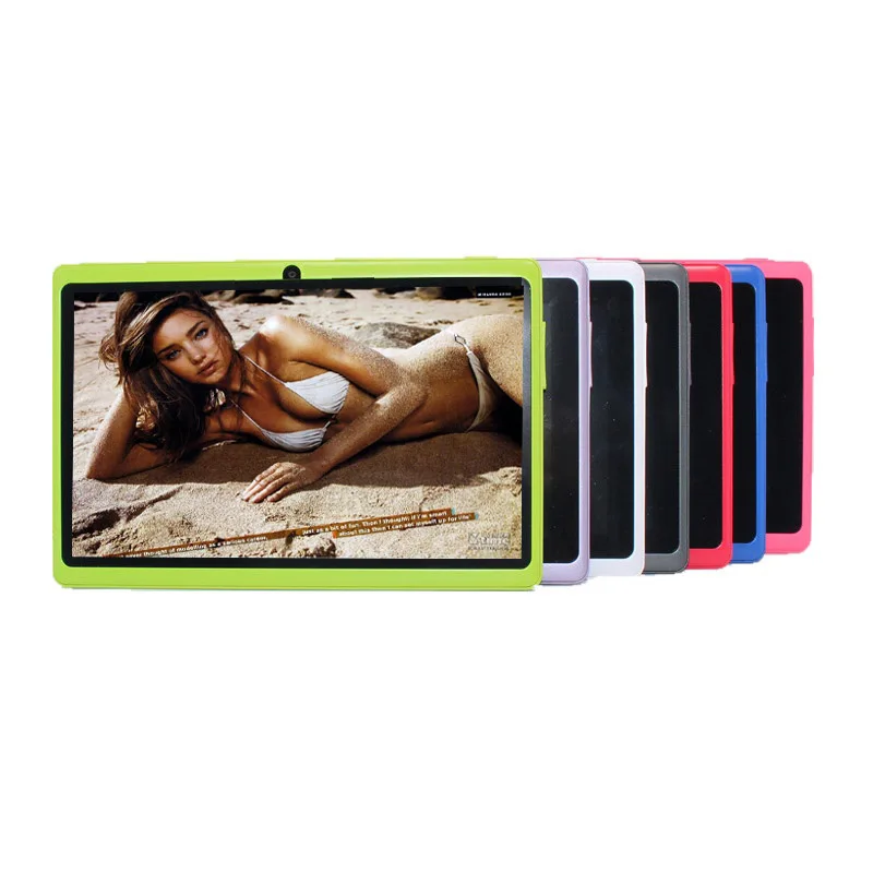 

A33-8G 7 inch Q88 Allwinner A33 Android 4.4 Dual Camera Quad core Bluetooth WIFI G-sensor OTG Capacitive 8G tablet pc