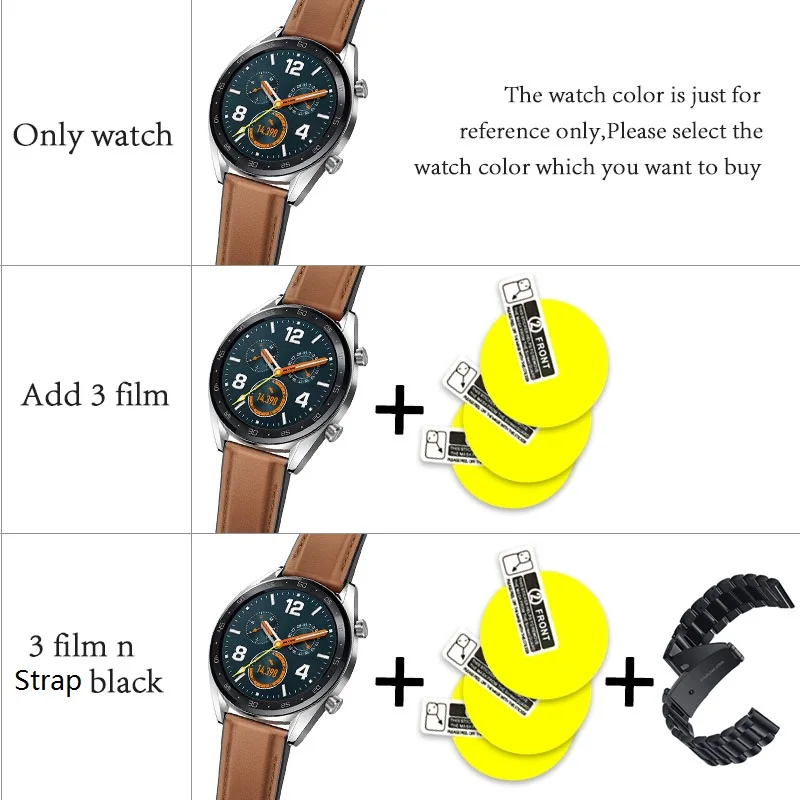 Huawei Watch GT Смарт часы Экстра Долгое время работы от батареи для Android iOS Поддержка водонепроницаемый телефонный звонок частота сердечных сокращений gps