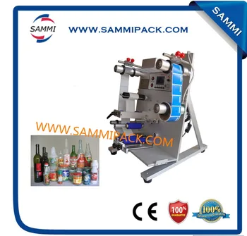 

Semi-automatic FH-130 round bottle adhesive sticker labeler for different round bottle