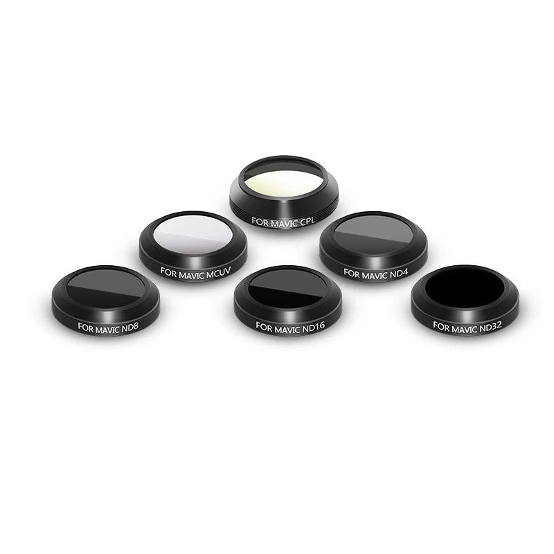 4pcs set  Filters kit  ND4 ND8 ND16 ND32 CPL UV Filter  Lens Protective cover for DJI MAVIC pro drone accessories 1 (2)