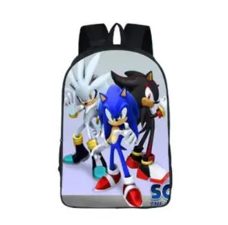 Sonic Boom детские школьные рюкзаки для девочек портфель мальчика аниме подростковый