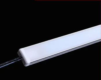 

50pcs/lot 50CM 5730 rigid strip LED Bar Light Kitchen led light bar 36LED 12V LED Hard Strip white 4500k 6000k with U falt cover