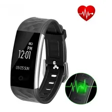 S2 Bluetooth Smart Band Bluetooth 4.0 Wristband Heart Rate Monitor IP67 Waterproof Smartband Bracelet For Android IOS Pk SH02 S1
