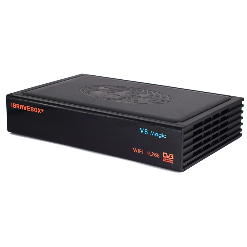 Ibravebox V8 Magic Dvb-S/S2 и Iptv цифровой спутниковый веб-ТВ приемник(Uk Plug