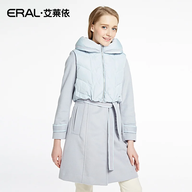 long Spliced Femmes Manteau Moyen Hiver Ral edaa 2016 Mince Twinset Thermique Luxe Laine Vers Eral16035 Veste De Bas Le 5q0AwwPxY