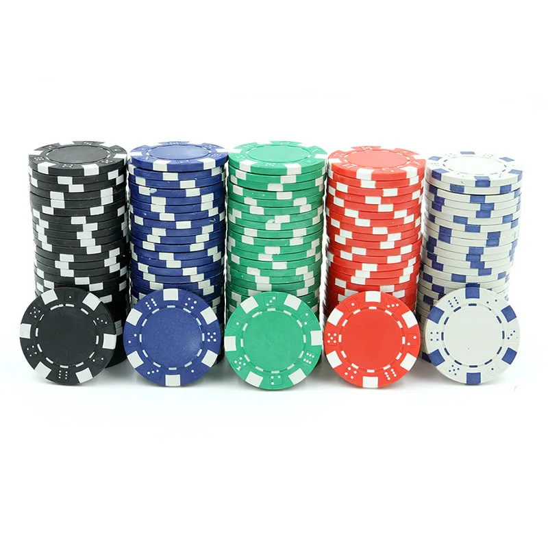 Высокое качество, 8 комплектов в партии, шт./компл. фишки для покера без стоимости монет для игр Жетоны Пластик монеты 11,5 г