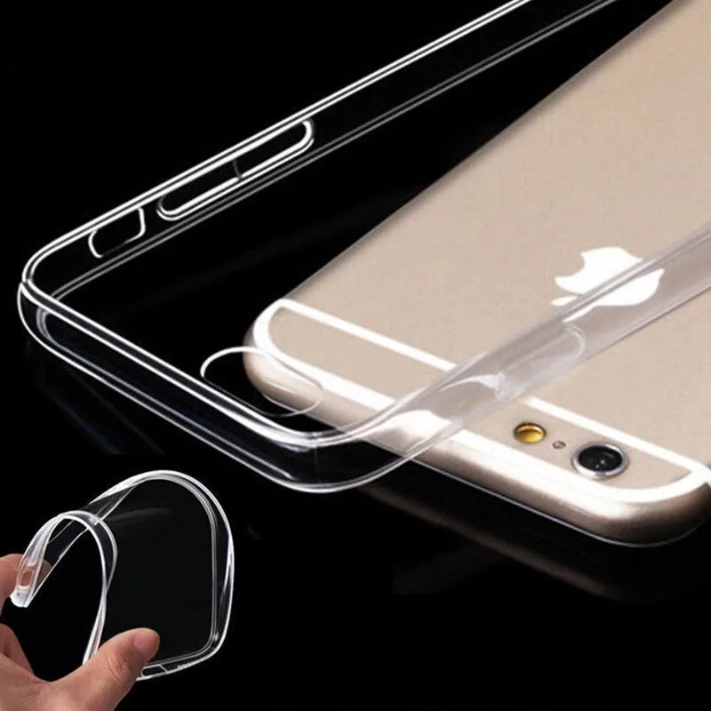 Dreamysow прозрачные чехлы для iPhone Xs Max XR X ультра тонкий прозрачный клаер Мягкий ТПУ силиконовый чехол для iPhone 6 6S 7 8 Plus