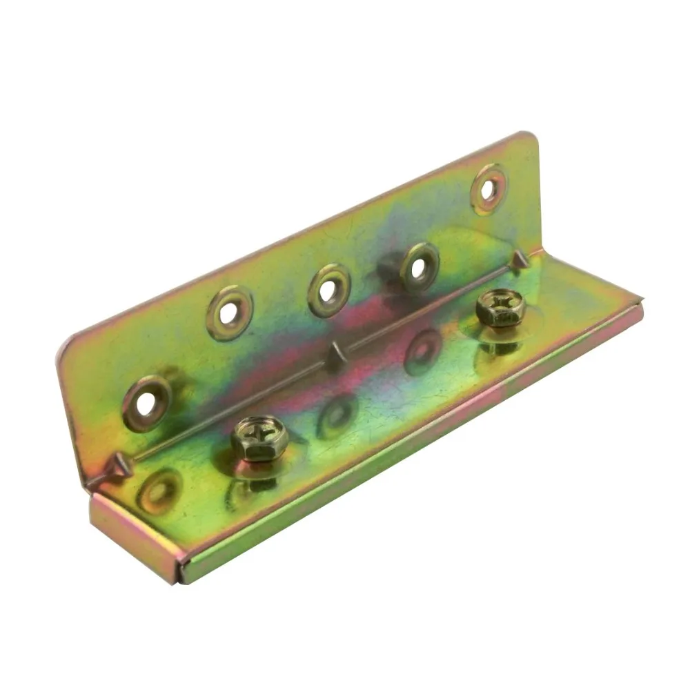 2pcs 153x36x36mm Cold Rolled Steel 1.5mm Thickness Mending Repair Bed