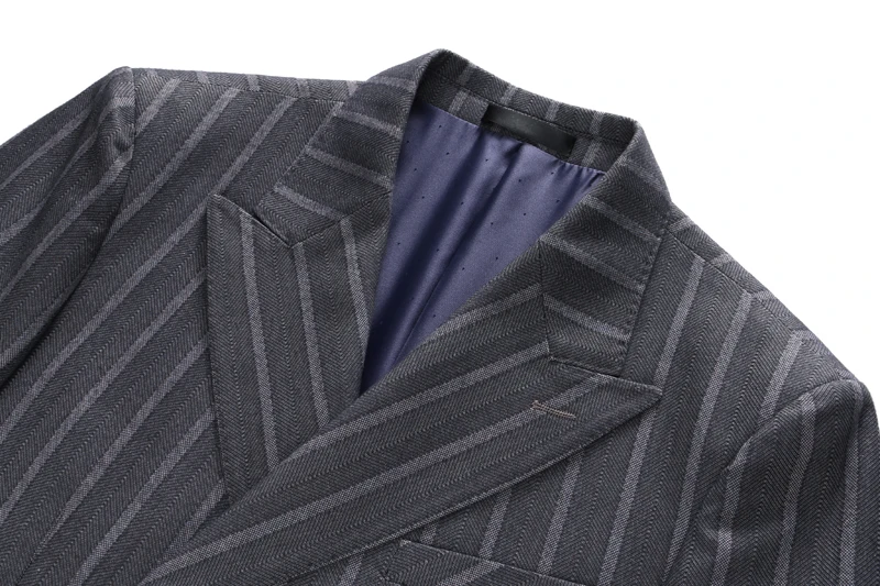 (Blazer+Vest+Pants) Mens Wedding Suit Male Blazers Slim Fit Suits for Men Costume Business Formal Party Classic Gray / S-5XL (Blazer+Vest+Pants) Mens Wedding Suit Male Blazers Slim Fit Suits for Men Costume Business Formal Party Classic Gray / S-5XL