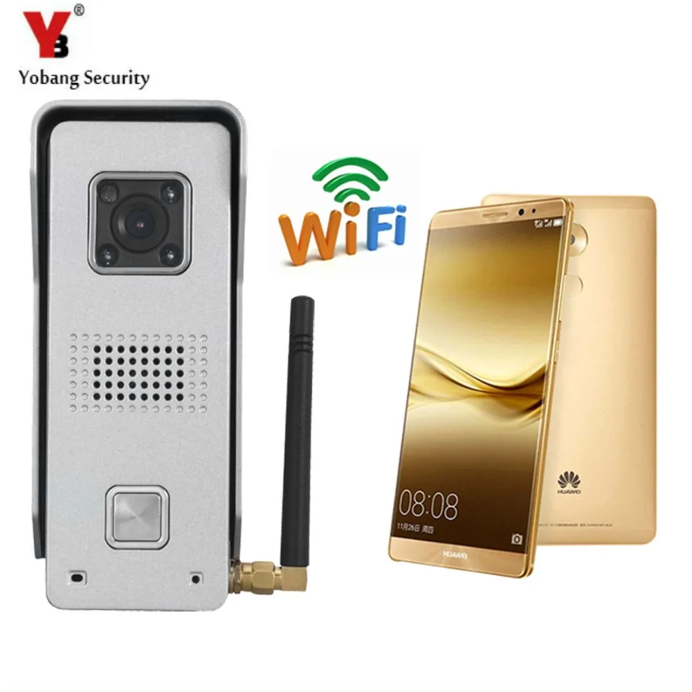 bilder für YobangSecurity Metallgehäuse Wifi Video-türsprech Drahtlose Intercom Aktiviert Video Türklingel Unterstützung APP Android IOS bilder für YobangSecurity Metallgehäuse Wifi Video-türsprech Drahtlose Intercom Aktiviert Video Türklingel Unterstützung APP Android IOS