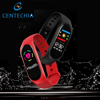 

Smart Bracelet Color-screen Fitness Tracker blood pressure Heart Rate Monitor sleep tracker Wristband For Android IOS Christmas
