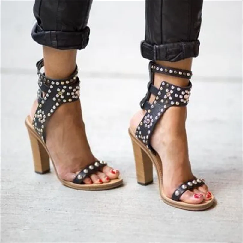 yola ankle buckle heel