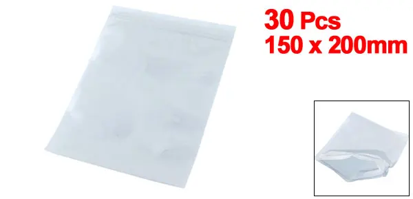 UXCELL 30 шт. 15 см x 20 см закрывающийся антистатические Ziplock Сумки для жесткого диска