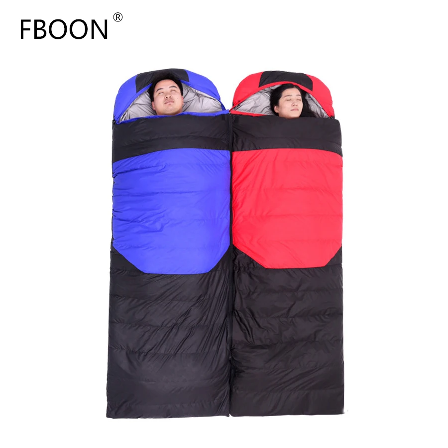 Fboon Ultralight Envelope Sleeping Bag Outdoor Camping Duck Down