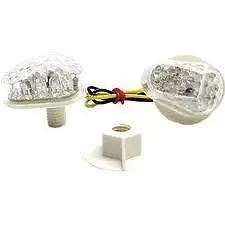 Motorcycle Motorbike LED Mount Flush Blinker Celar Turn Signals Indicator Light for Suzuki GSXR GSX-R SV 1000 |