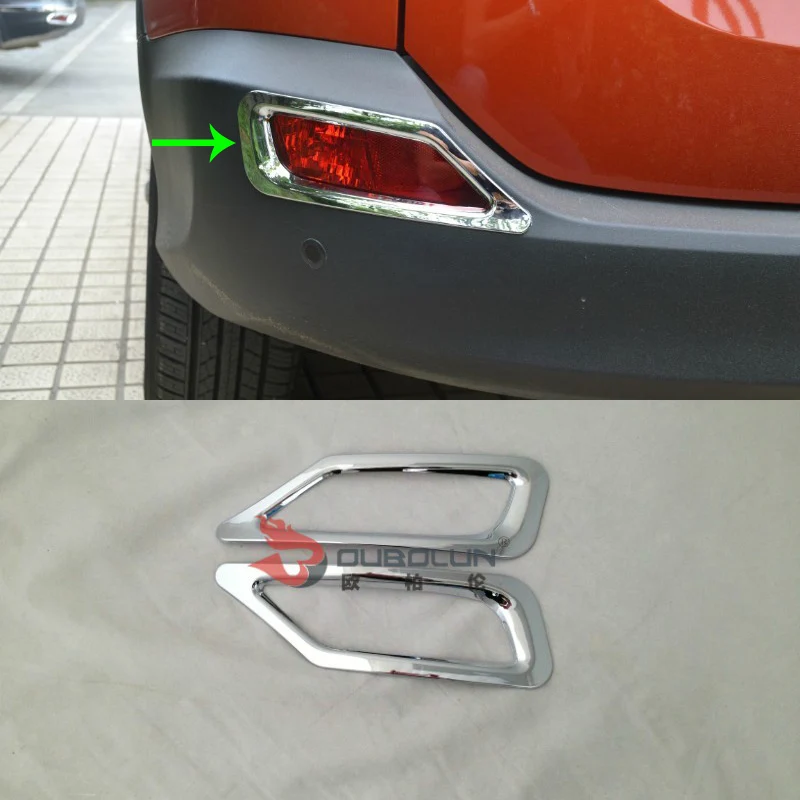 OUBOLUN ABS exterior car parts Car body kits rear foglight cover For toyota 2014 RAV4 OUBOLUN ABS exterior car parts Car body kits rear foglight cover For toyota 2014 RAV4