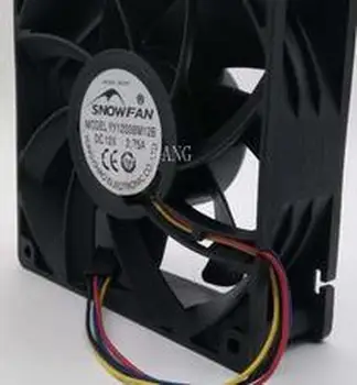 

For SNOW FAN YY12038M12B DC 12V 2.75A 120x120x38mm 4-Wire Server Square Fan