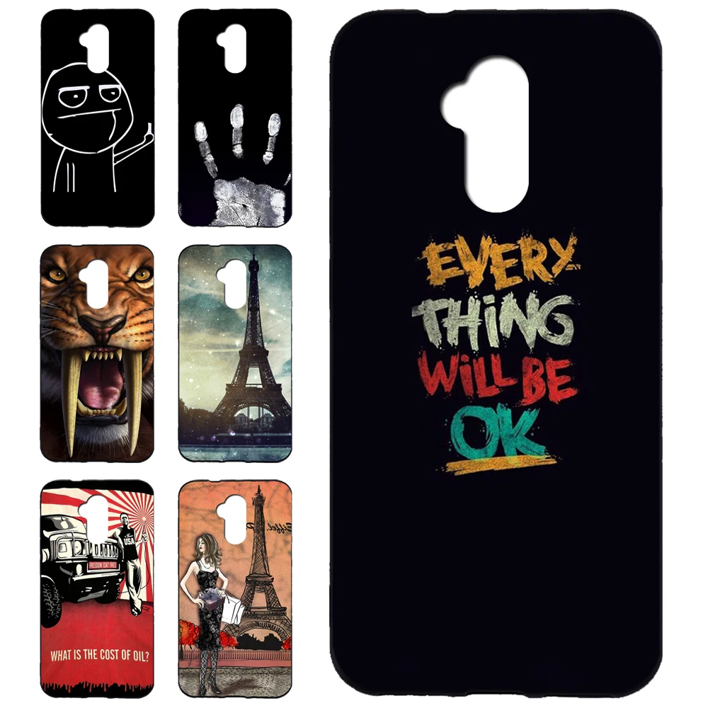 

New Printed Case for Ulefone Power 3S Case Soft Tpu Silicone Colorful Painting Back Cover Case for Ulefone Power 3S Fundas Coque