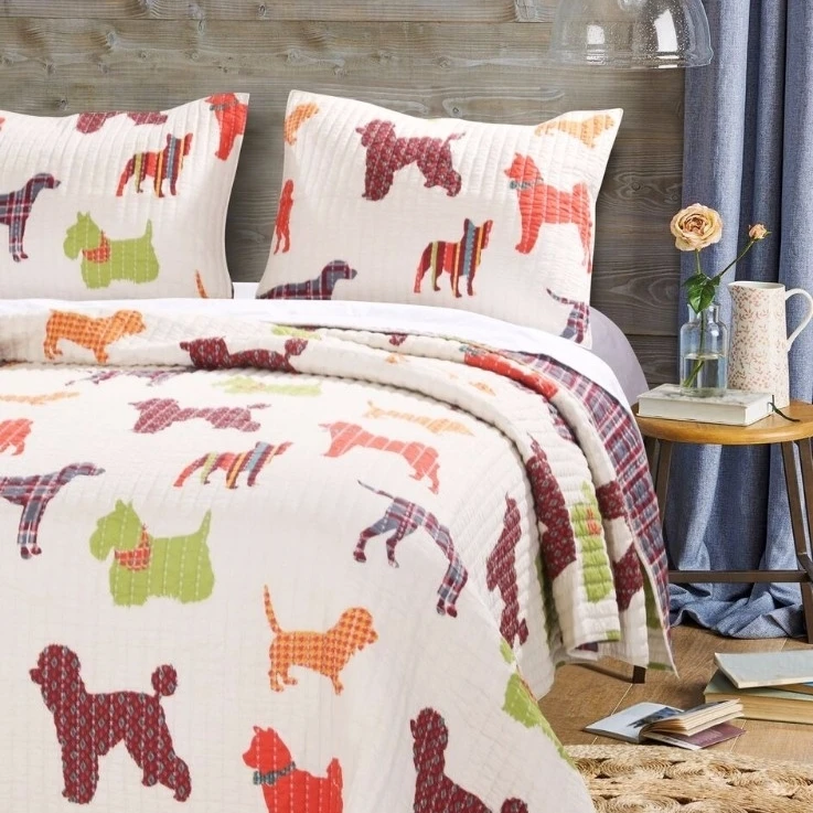 Baxter Style King size Quilt Set, 3-Piece