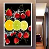 Photo Wallpaper HD Water Spray Fruit Cherry Strawberry 3D Stereo Mural Restaurant Kitchen Living Room Entrance Wallpaper Murals ► Photo 3/6