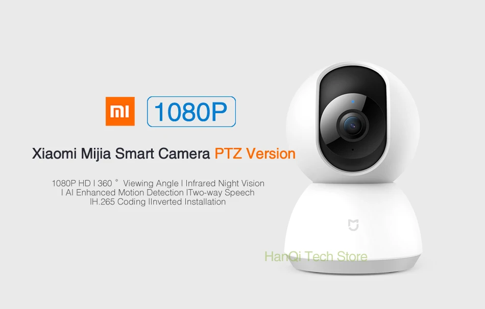 Новая Xiaomi mi jia камера s 1080P умная камера IP Cam Веб-камера видеокамера 360 Угол Wi-Fi беспроводная камера ночного видения для mi home APP