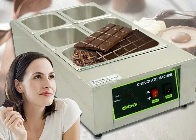12kg 5 Lattice stainless steel Electric chocolate tempering machine Chocolate Warmer Machine Chocolate Melter Machine Pot