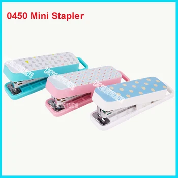 

12PCS Mini Cute Plastic Stapler With Multicolored Paper Clips For Kids Gift School Supplies 0450 Size 8 *2.1 *1.5CM Mini Stapler