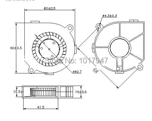 6015- blower