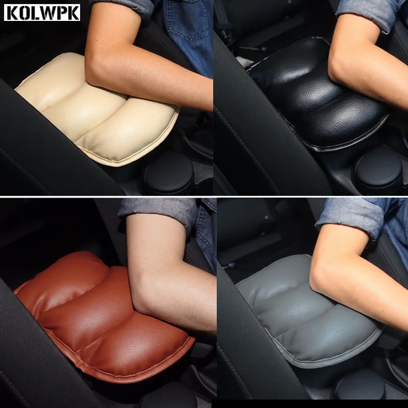 

1pcs Car Armrests Cover Pad Console Arm Rest Pad For SEAT Ibiza Toledo Arosa Alhambra Exeo FR Supercopa Mii Cordoba Cupra