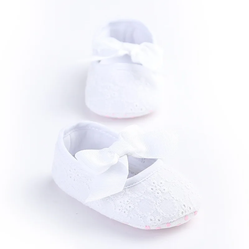 Детская обувь Малыш новорожденный младенец девочка обувь мягкий бант Принцесса обувь для первых шагов цветок Звезда schoenen - Цвет: C