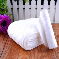 10 шт. моющиеся конопли ткань пеленки вставляет многоразовые и дышащая ткань пеленки бамбука вставкой для новорожденных