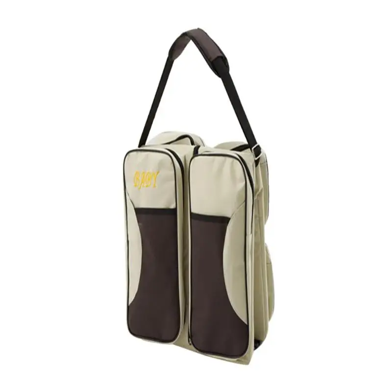  Portable Waterproof Diaper Bag Foldable Baby Cribs Bed Diapers Bags Multi-function Travel Mummy Sho