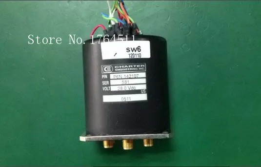 

[BELLA] CHARTER P6N-142107 DC-18GHZ single pole six throw RF coaxial - 28V SMA