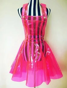 

2017 women fashion nightclub bar one-piece neon rose green transparent dress sexy outfit female ds jazz dance costume DJ show