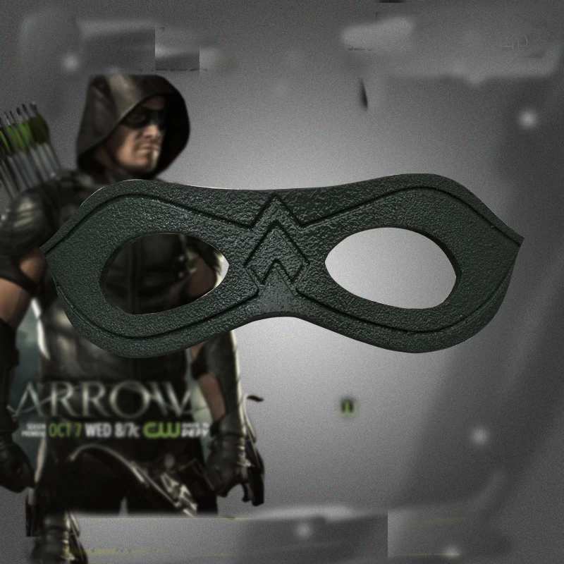 

Green Arrow Oliver Queen Cosplay Accessories Mask Cosplay Costume Free Size blinder patch