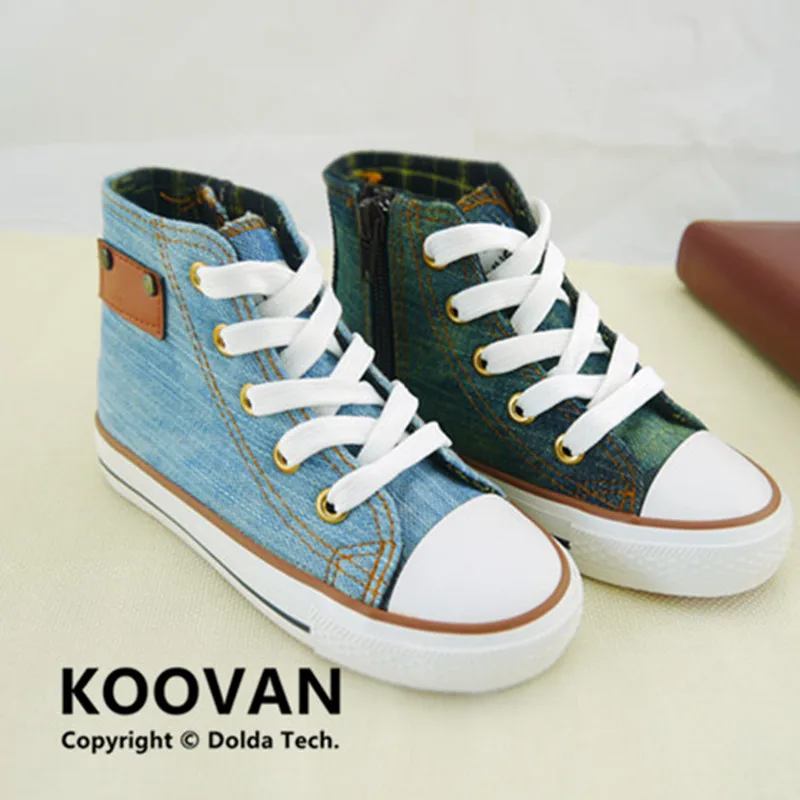 Koovan/Прямая продажа с фабрики детская парусиновая джинсовая обувь для мальчиков и