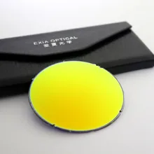 Поляризованные линзы солнцезащитные очки флэш оранжевый зеркальные супер гидрофобия покрытия AR UVA EXIA оптический P2 серии