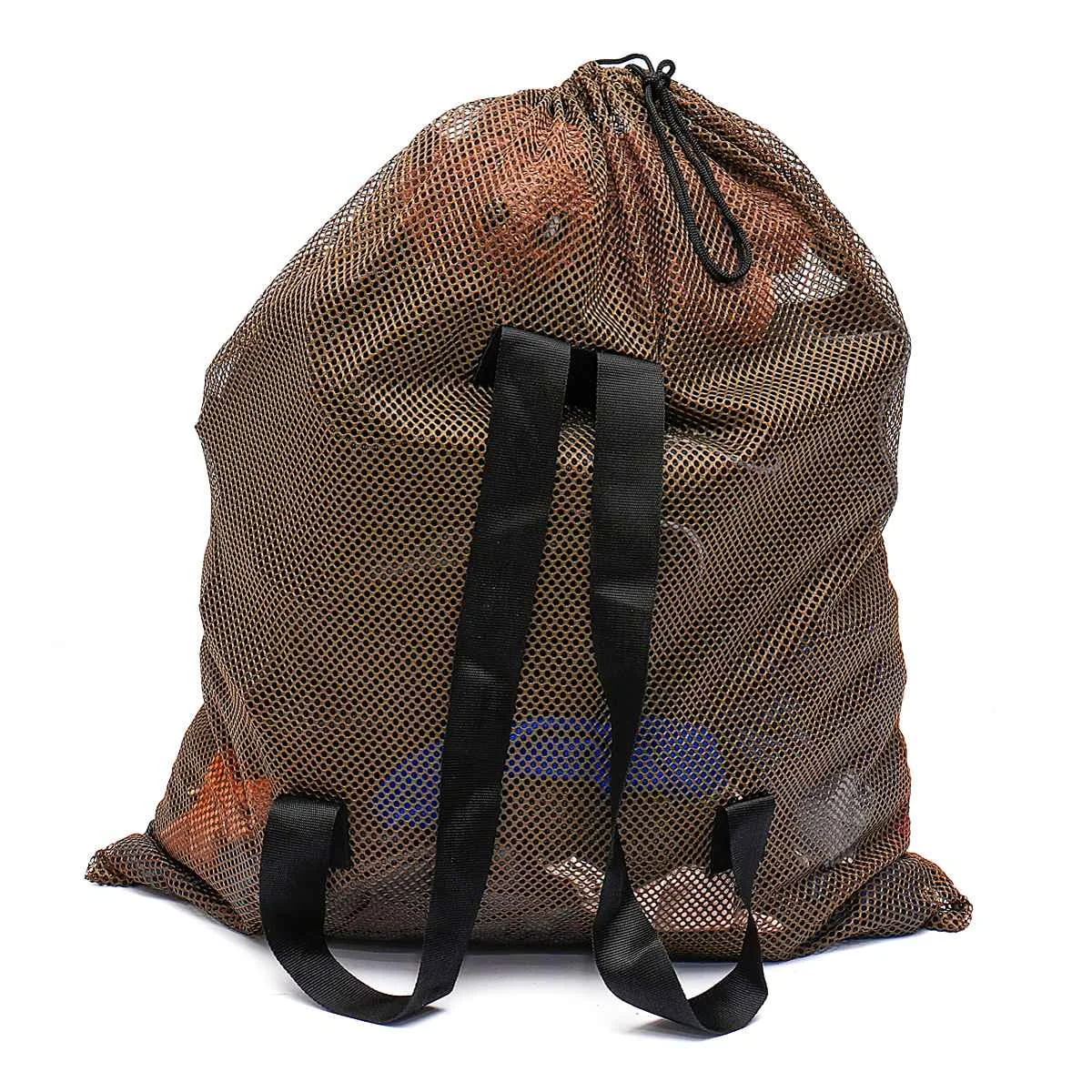 Большая уличная Сумка-приманка для уток, Сетчатая Сумка с плечевыми лямками, рюкзак-приманка, сумка-подсадник для переноски, Сетчатая Сумка для хранения для охоты 120x75 см